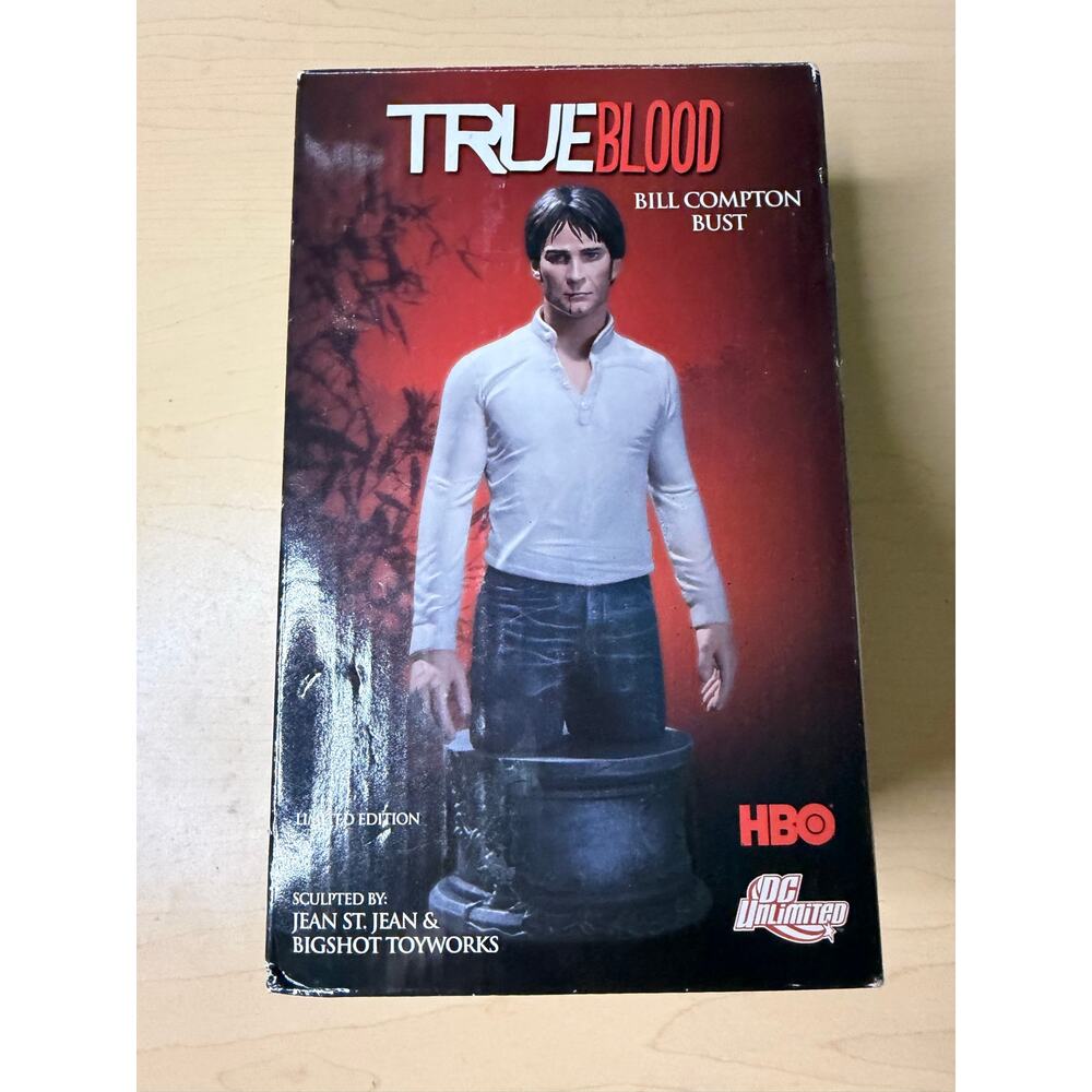 True Blood Bill Compton Limited Edition Cold-Cast Porcelain Bust by DC Unlimited